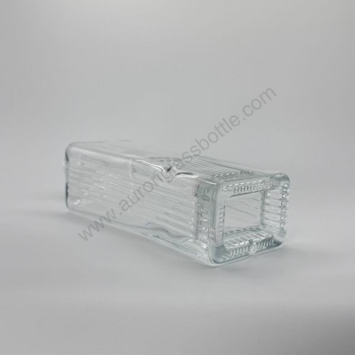 White Glass Whiskey Bottle best