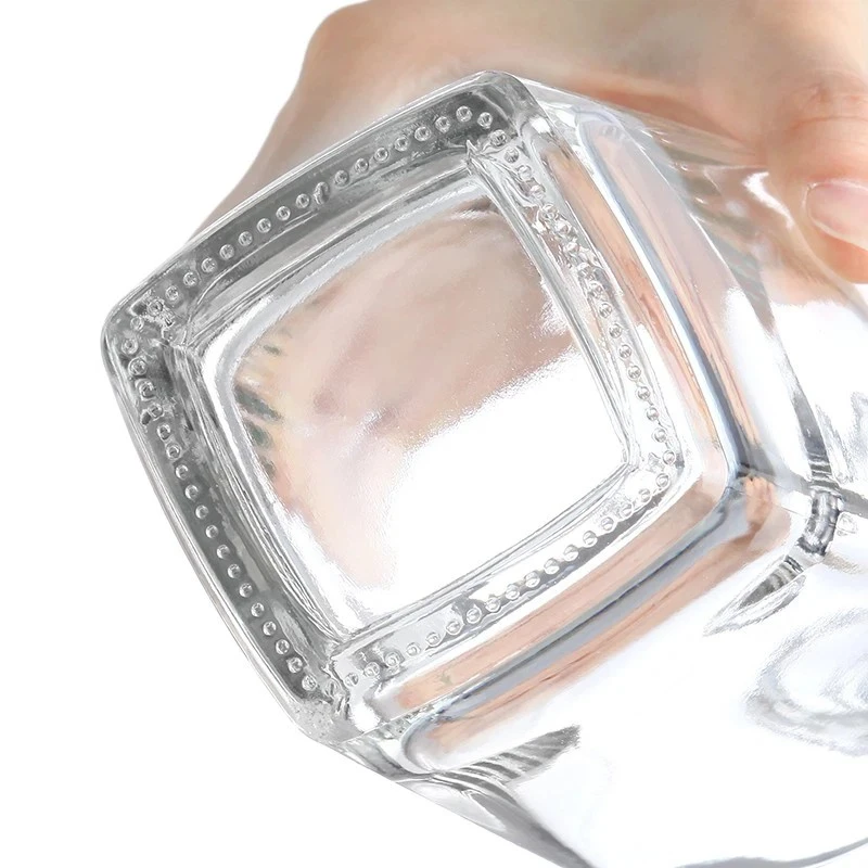 500ml stylish custom glass bottle suppliers